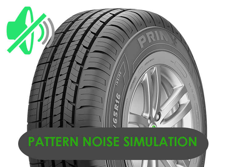 Pattern noise simulation