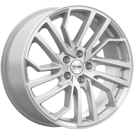 I Free R-line Сильвер 5*110 7.5xR18 ET37 DIA65.1